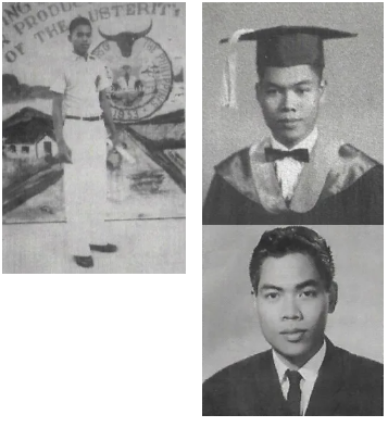 Young Francisco as valedictorian